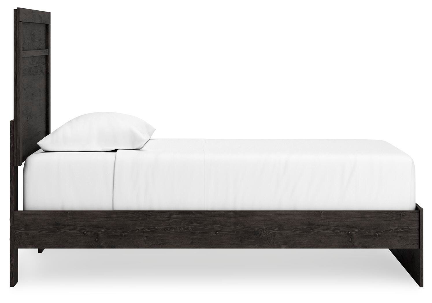 Belachime Panel Bed, Dresser and Mirror - Charcoal (B2589-SI) - Image 10