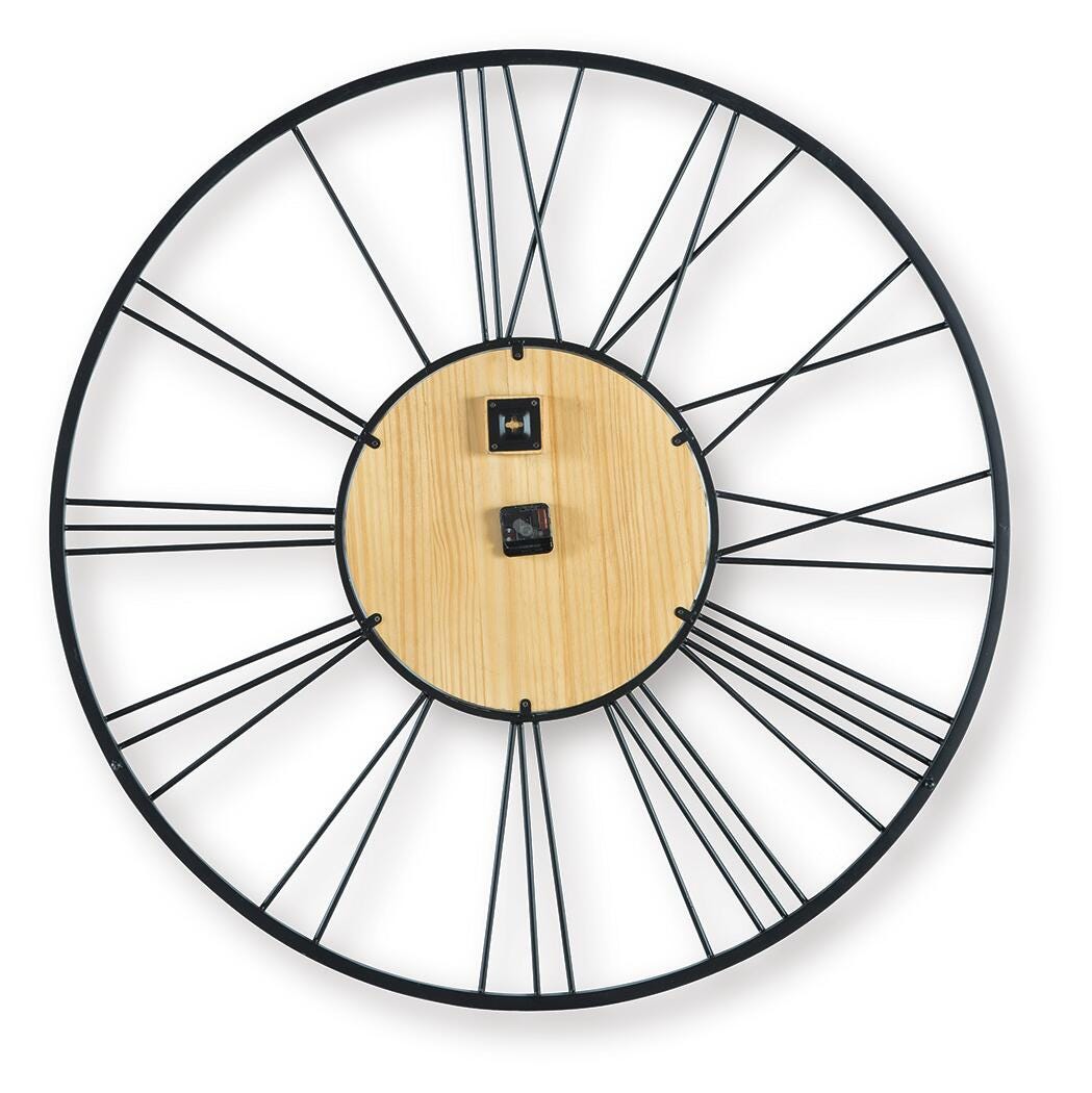 Brockett Wall Clock (A8010452-SI) - Image 4