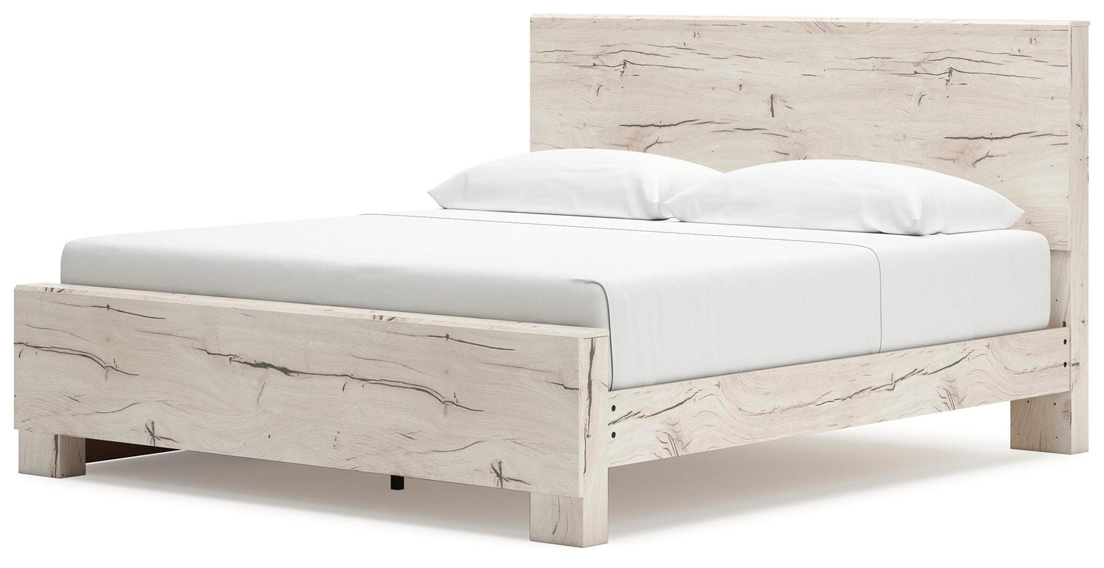 Lawroy Panel Bed with Storage - Light Natural (B2310-SI) - Image 3