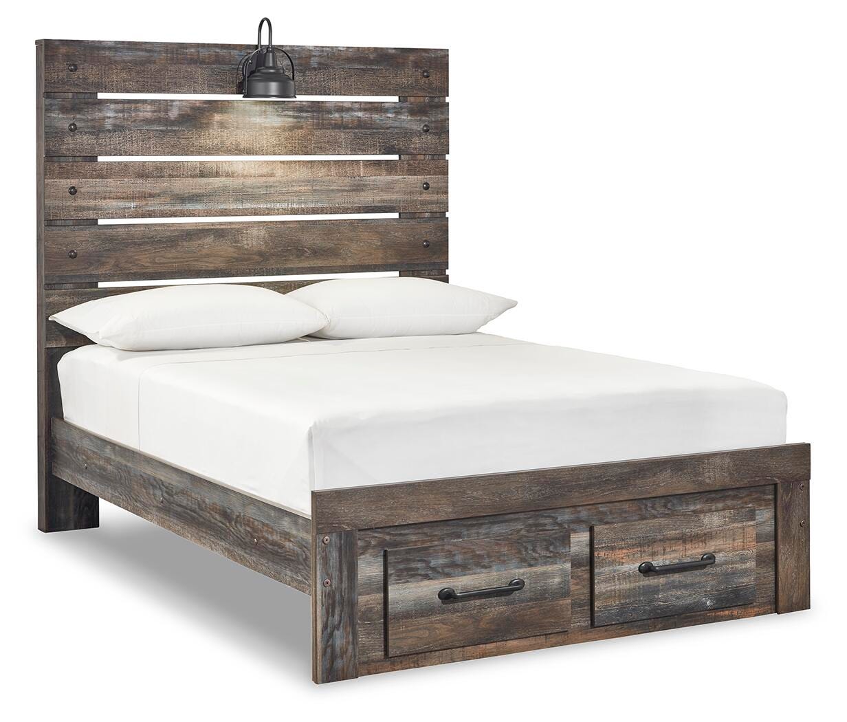 Drystan Storage Bed, Dresser and 2 Nightstands - Multi (B211-SI) - Image 5