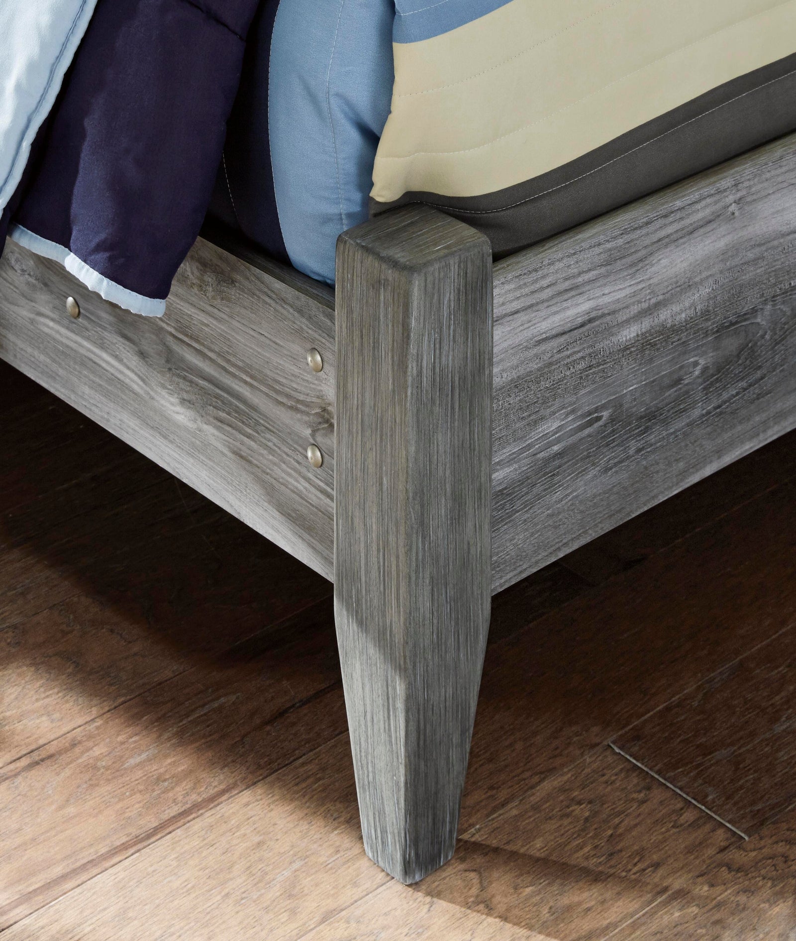 Baystorm Panel Bed, Dresser, Mirror, and Nightstand - Gray (B221-SI) - Image 15