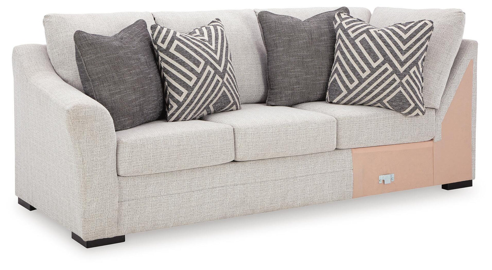 Koralynn Right-Arm Facing Sofa with Corner Wedge (54102-SI) - Image 4