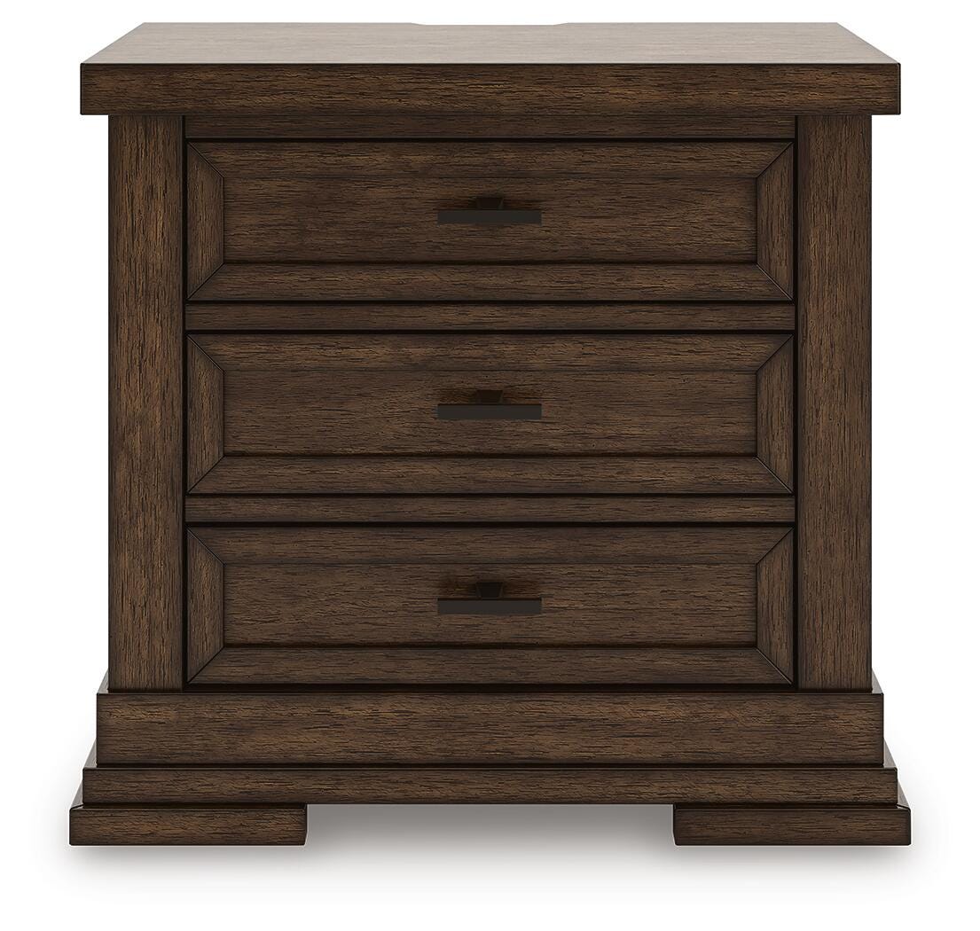 Taffenbrook Nightstand - Medium Brown (B849-SI)