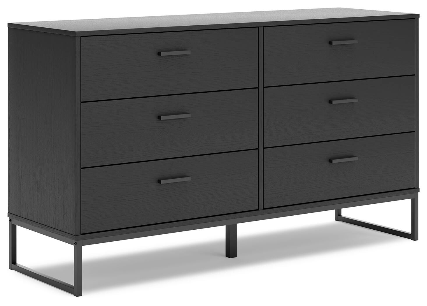 Socalle Panel Platform Bed and Dresser (EB1865-SI) - Image 9
