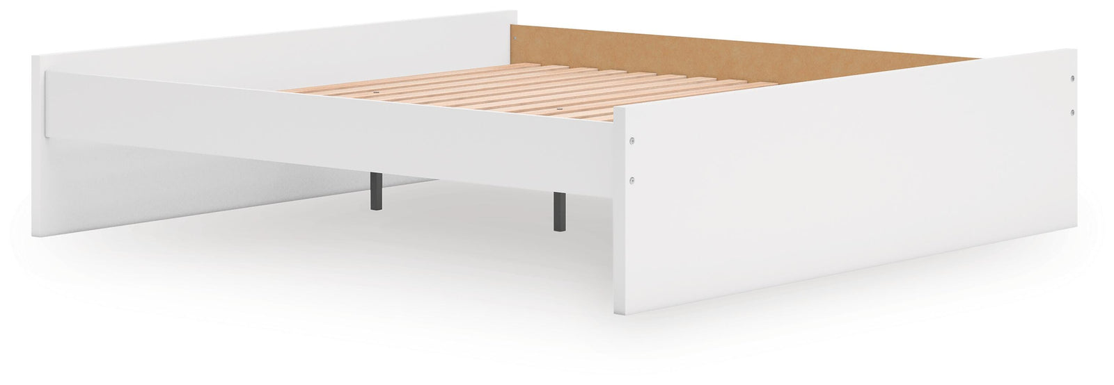Onita Platform Bed - White (EB9630-SI) - Image 2