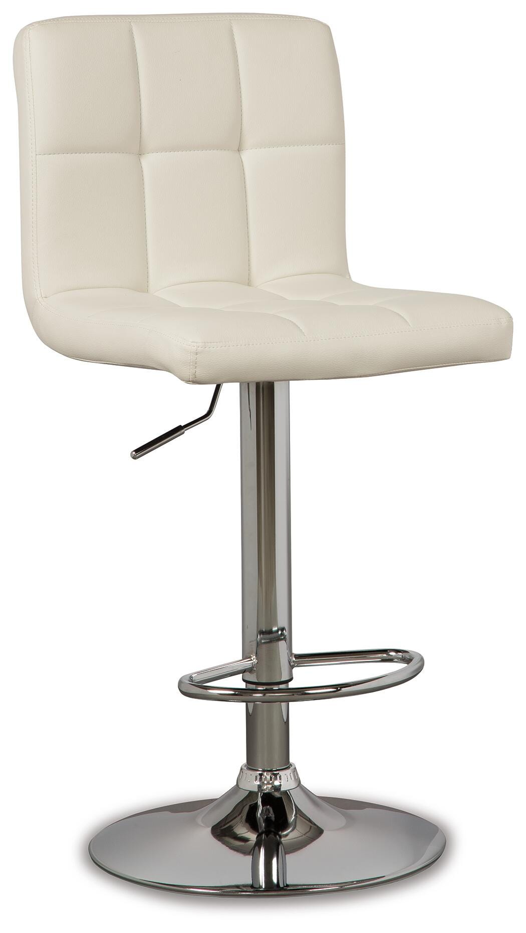 Bellatier Adjustable Height Bar Stool (Set of 2) (D120-SI) - Image 3