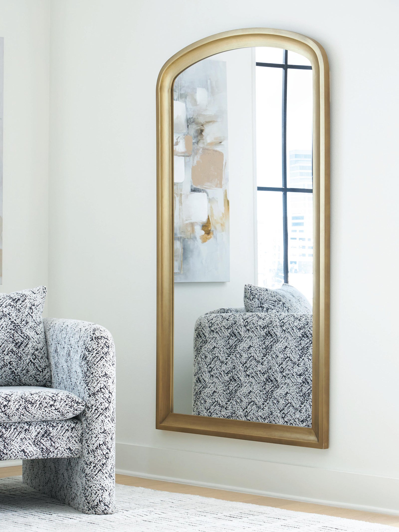 Fintan Floor Mirror (A8010436-SI) - Image 2