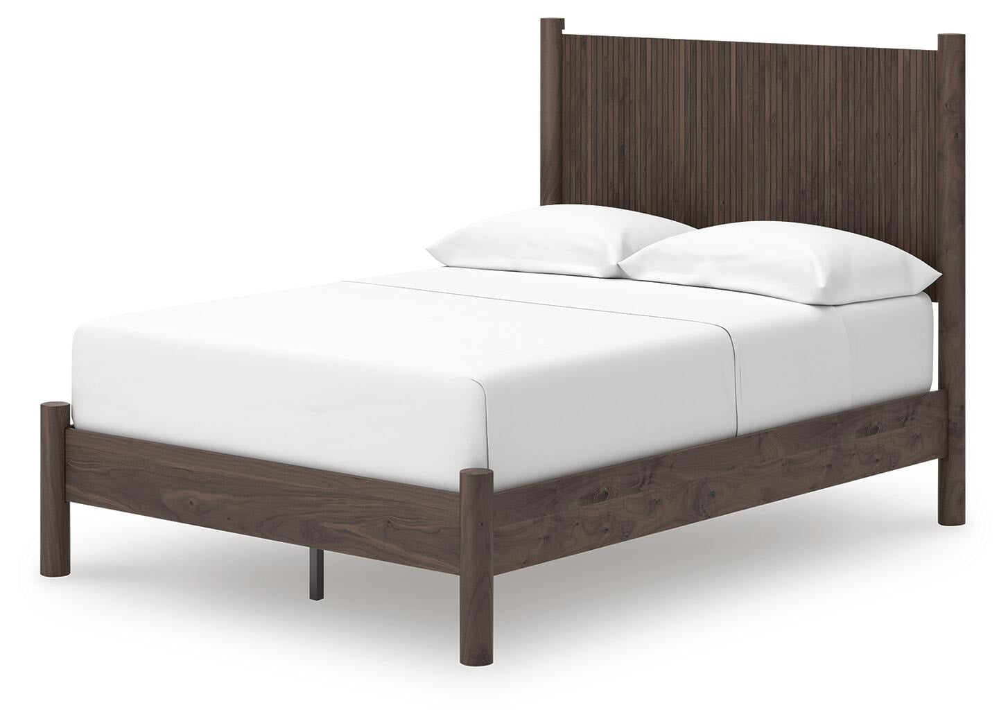 Pamytta Full Panel Platform Bed, Dresser and Mirror (PCB2614-SI) - Image 7