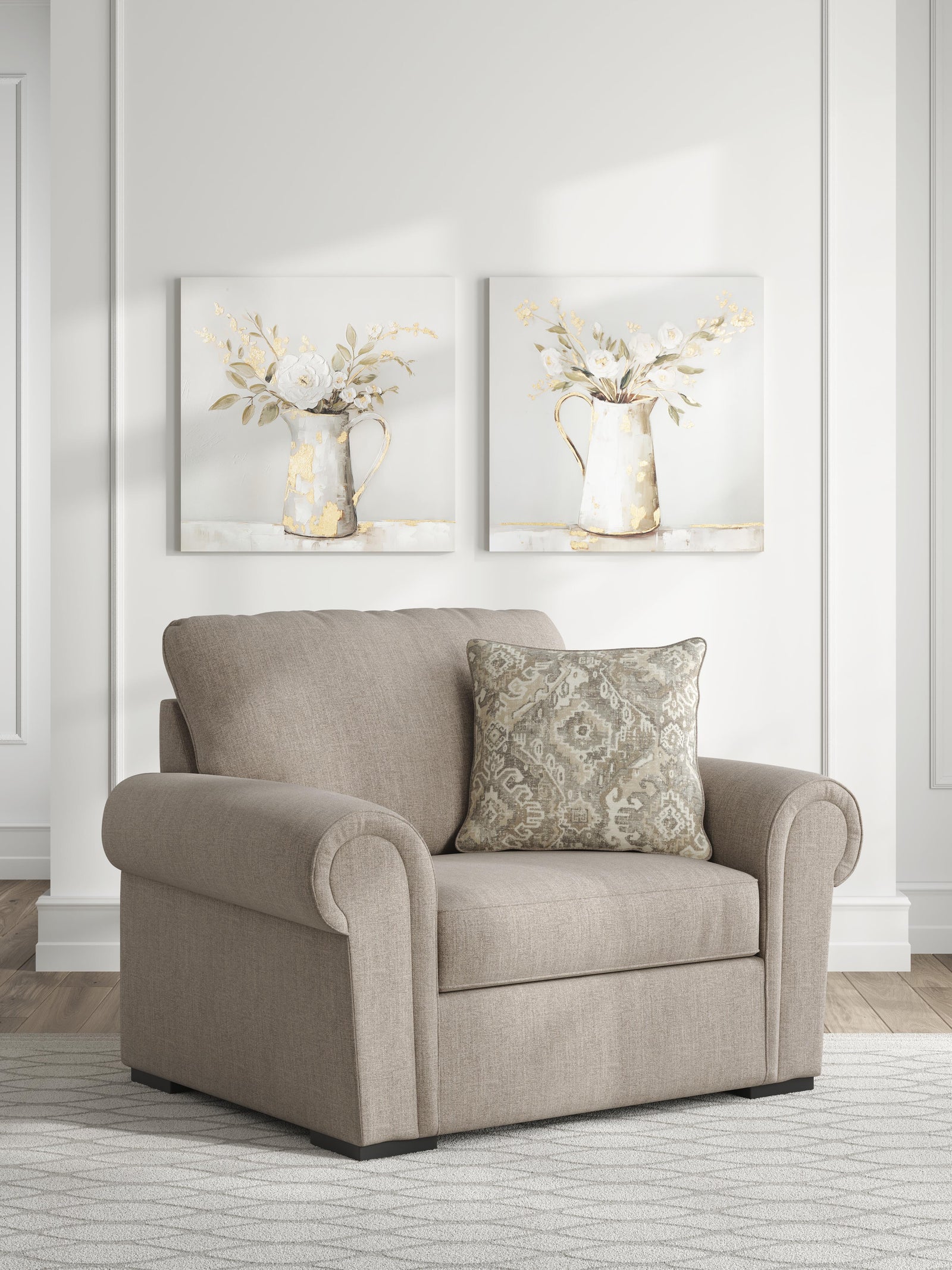 Sararose Loveseat (57102-SI) - Image 14