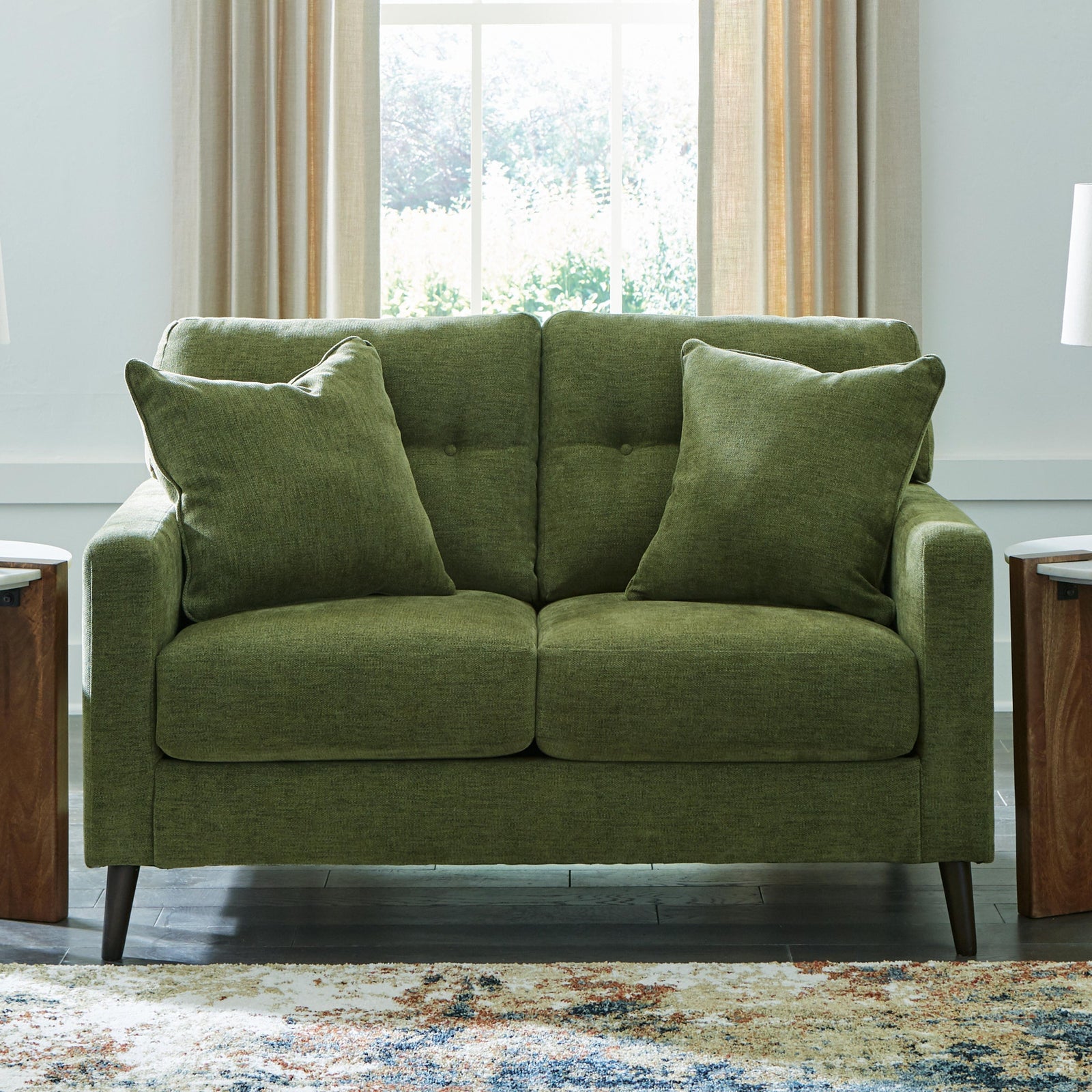 Bixler Loveseat (26107-SI) - Image 11