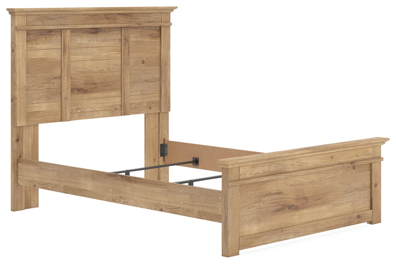 Makidern Full Panel Bed, Dresser and Mirror (PCB1170-SI) - Image 12