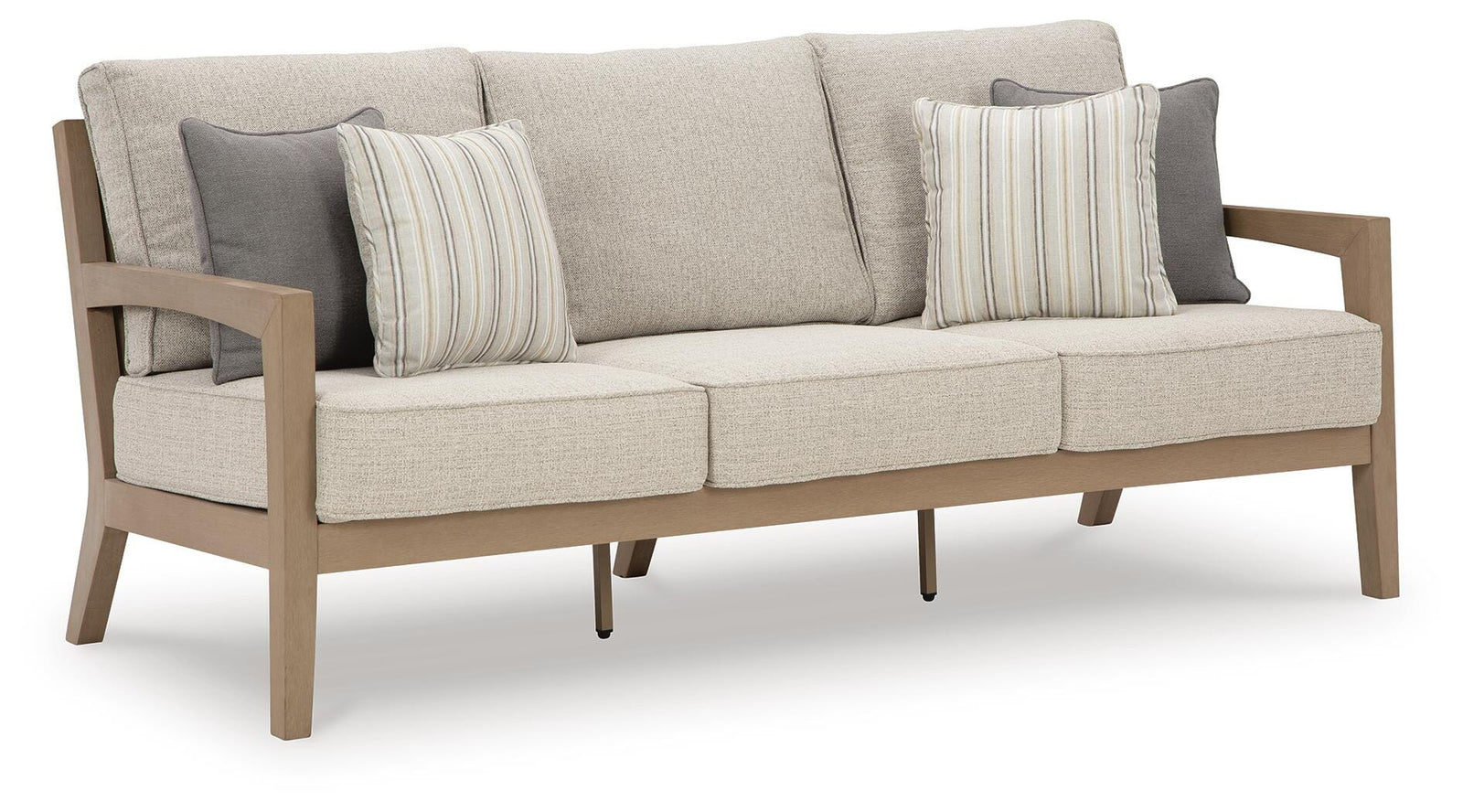 Hallow Creek Outdoor Sofa with Cushion (P560-SI) - Image 3