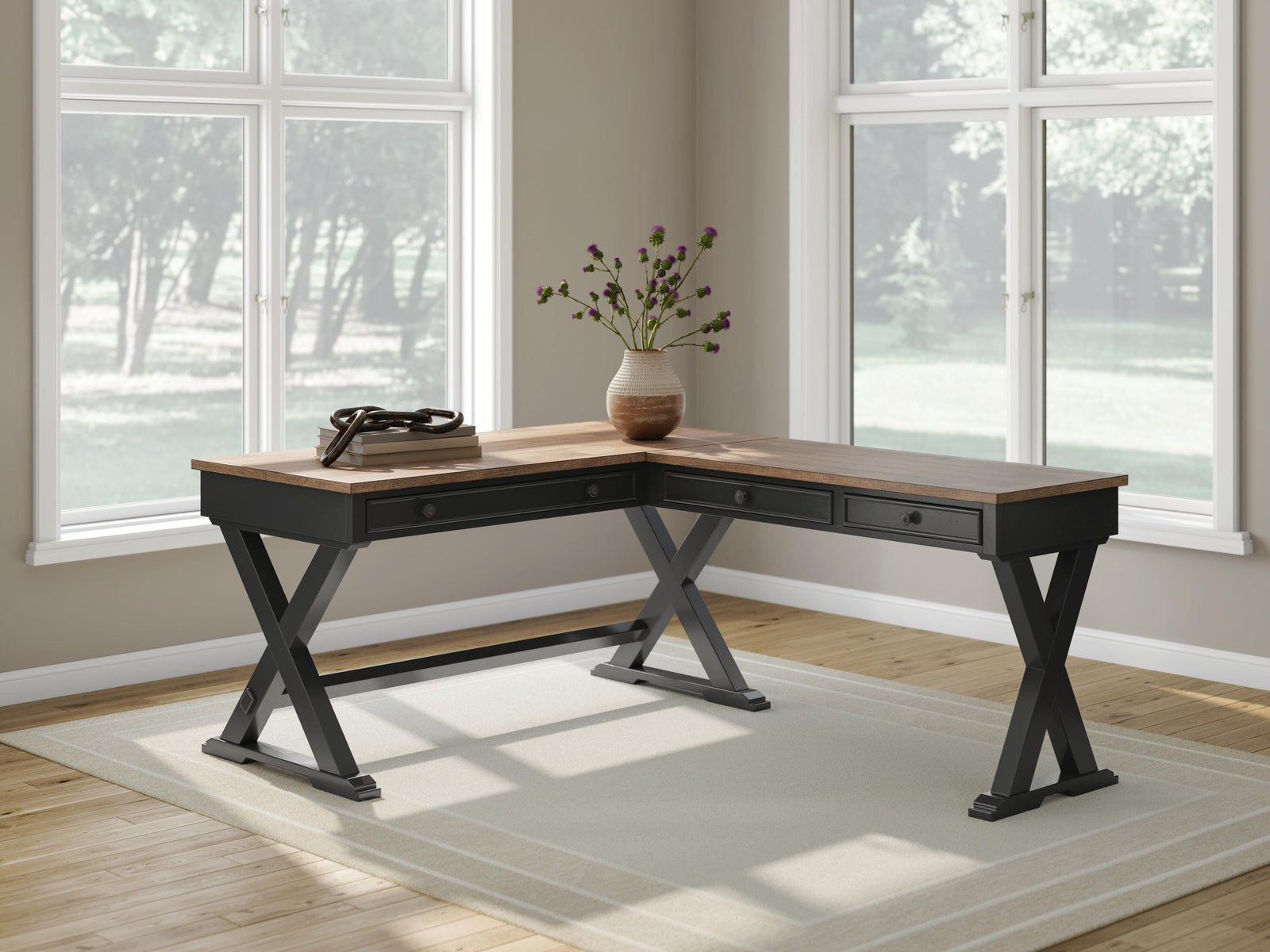 Wildenauer Home Office Desk (H664-SI) - Image 6