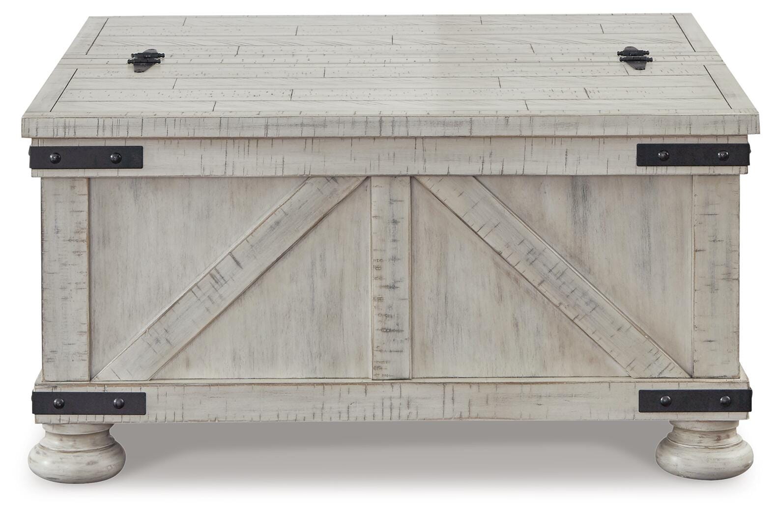 Carynhurst Coffee Table - Whitewash (T929-SI) - Image 5