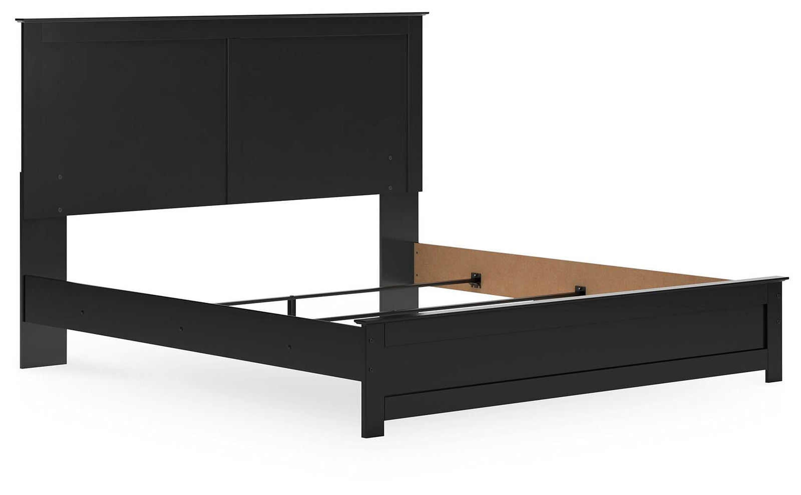 Maribel Panel Bed, Dresser, Mirror and 2 Nightstands - Black (B138-SI) - Image 15