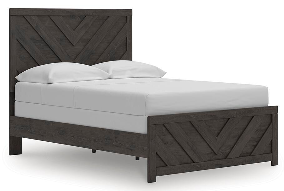 Prendonea Panel Bed, Dresser, Mirror, Chest and Nightstand (B3789-SI) - Image 18