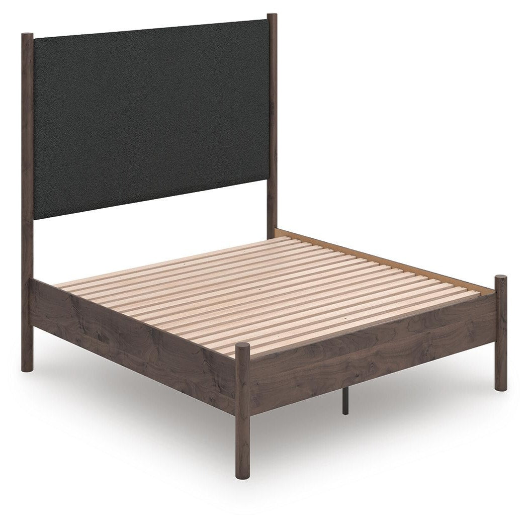 Pamytta King Upholstered Panel Platform Bed (PCB2614-SI) - Image 2