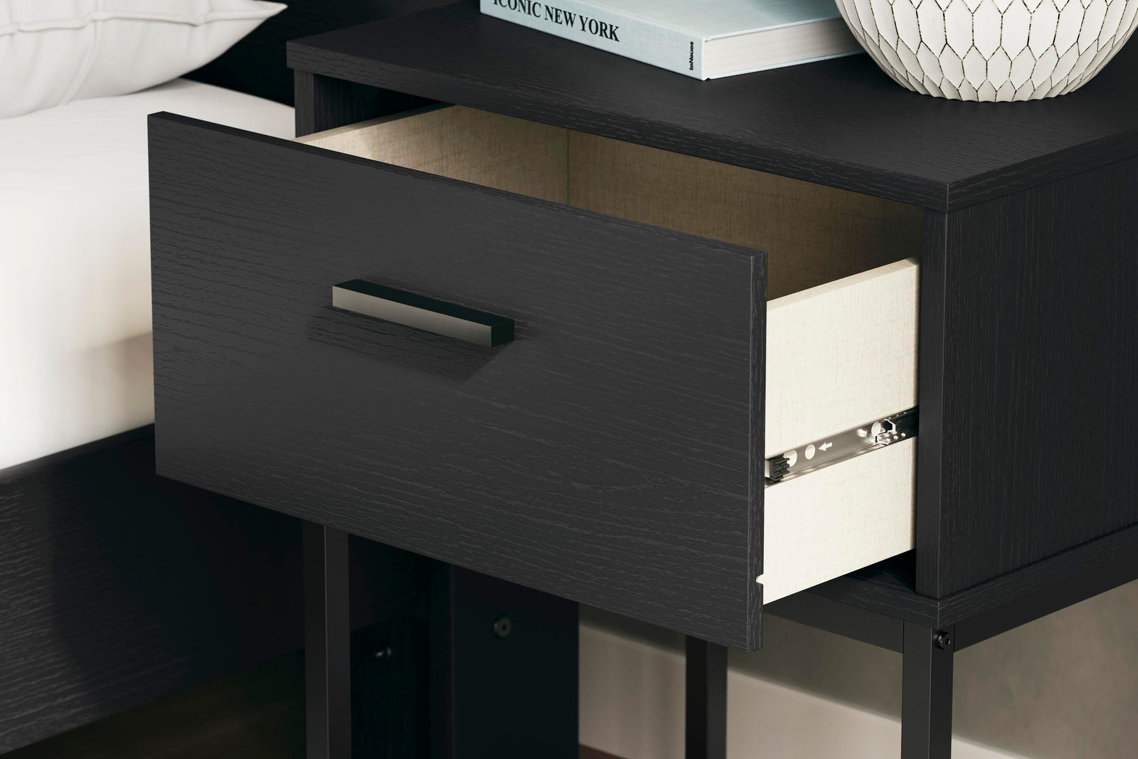 Socalle Nightstand - Black (EB1865-SI) - Image 9
