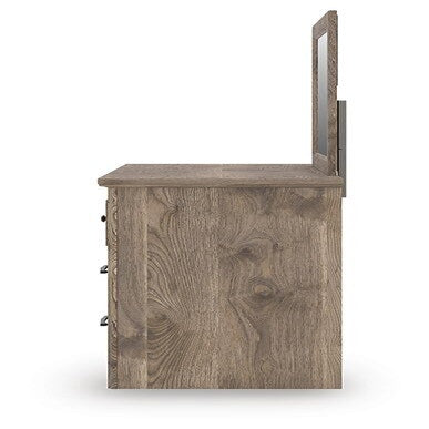 Rusticott King Poster Bed, Dresser, Mirror and Nightstand (PCB2260-SI) - Image 7