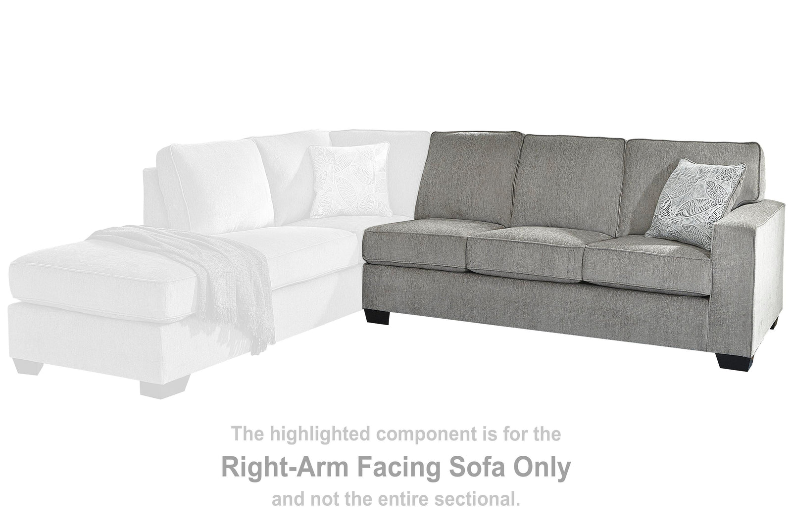 Altari Right-Arm Facing Full Sofa Sleeper (87214-SI) - Image 37