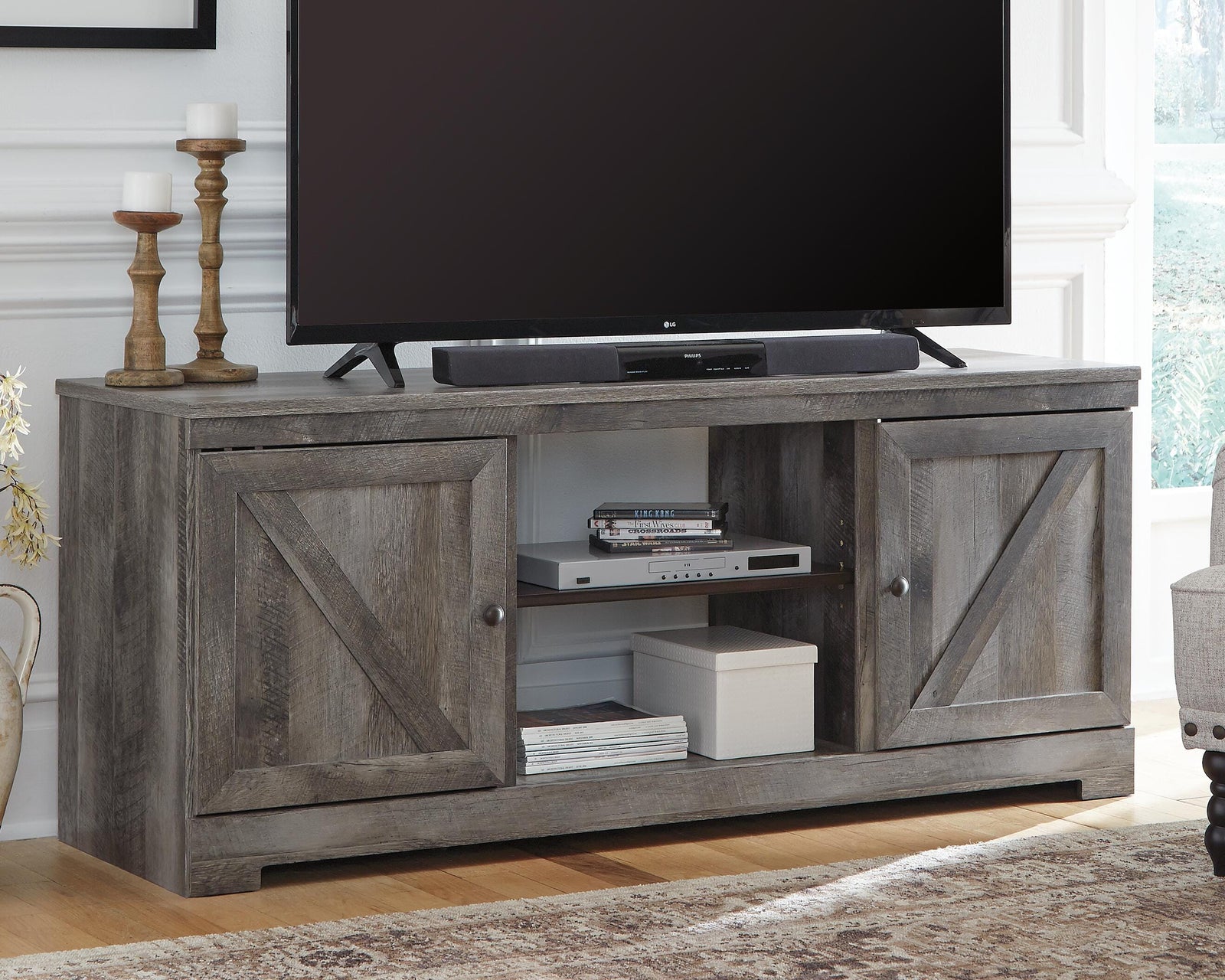 Wynnlow 63 TV Stand (W440-SI) - Image 2