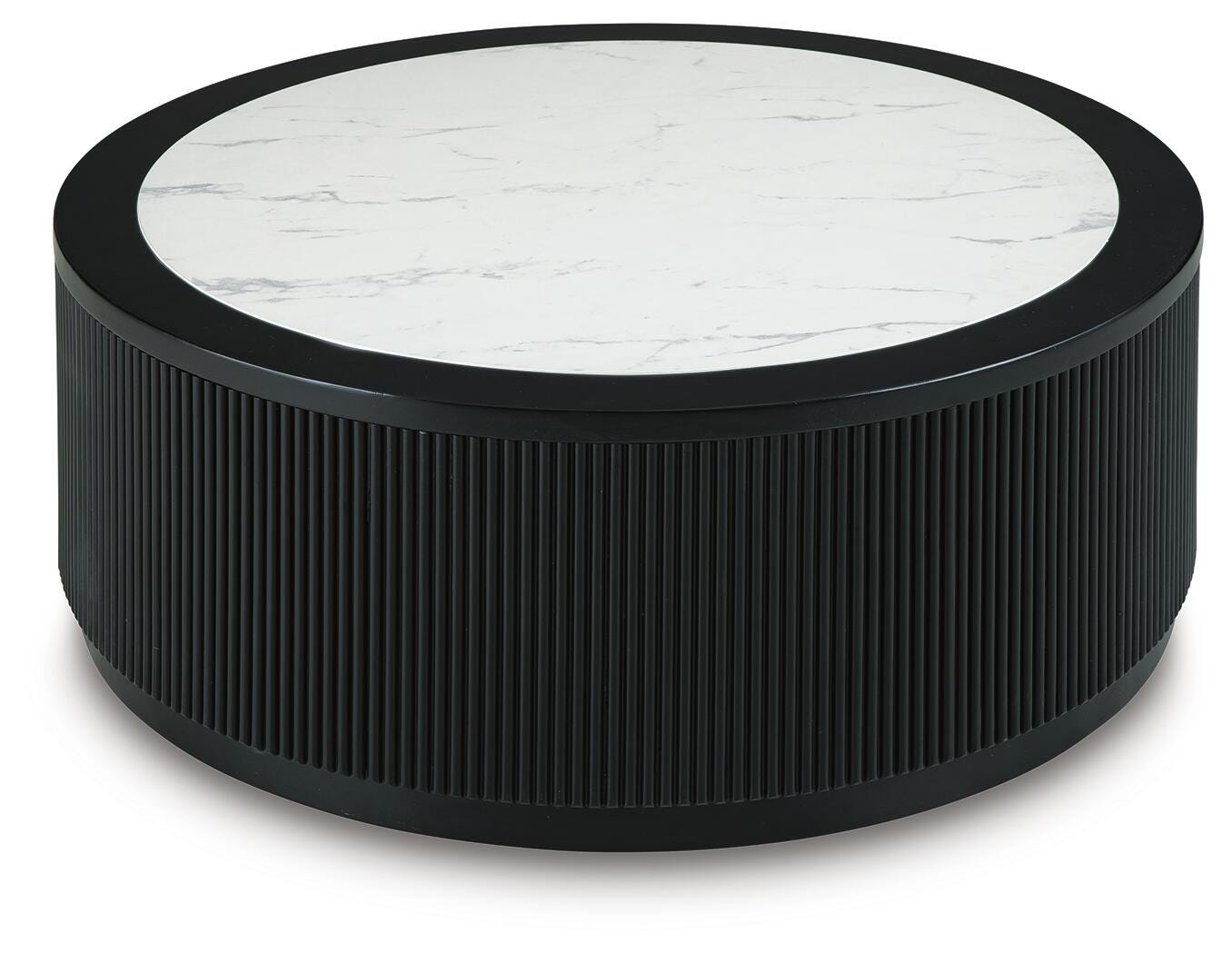Grayman Coffee Table - Black (T650-SI) - Image 3