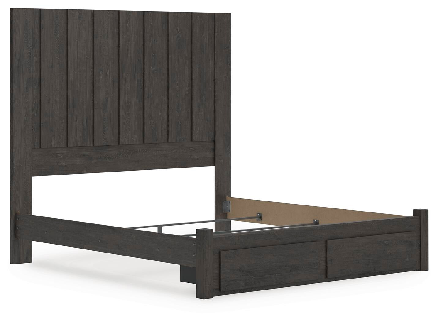 Fraluna King Panel Storage Bed (PCB3370-SI) - Image 3
