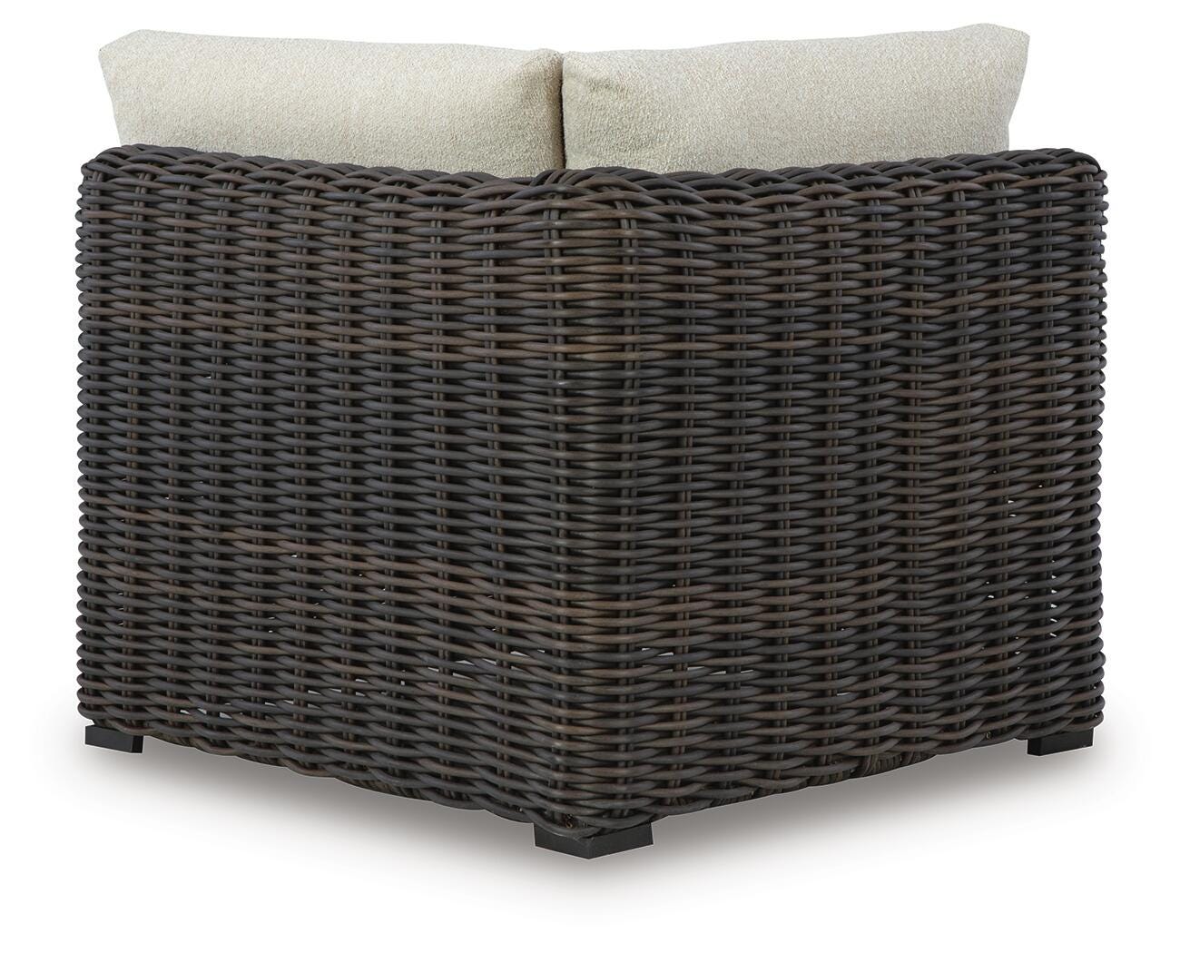 Kimora Outdoor Right and Left-arm Facing Loveseat with Cushion (Set of 2) (P711-SI) - Image 24