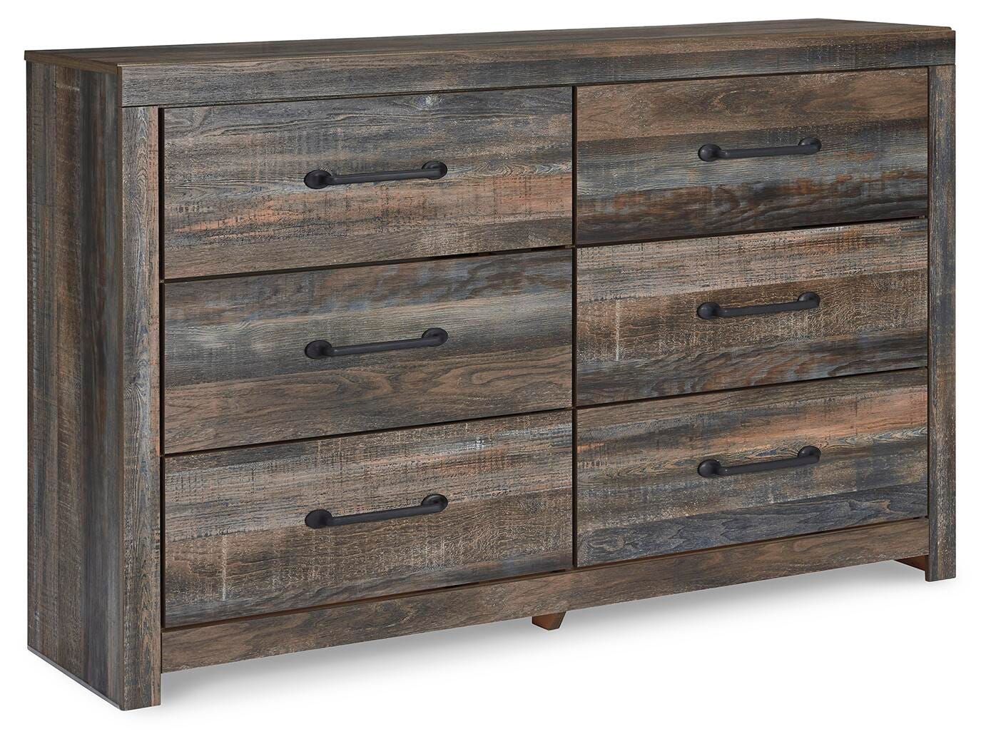Drystan Bookcase Storage Bed and Dresser - Multi (B211-SI) - Image 3