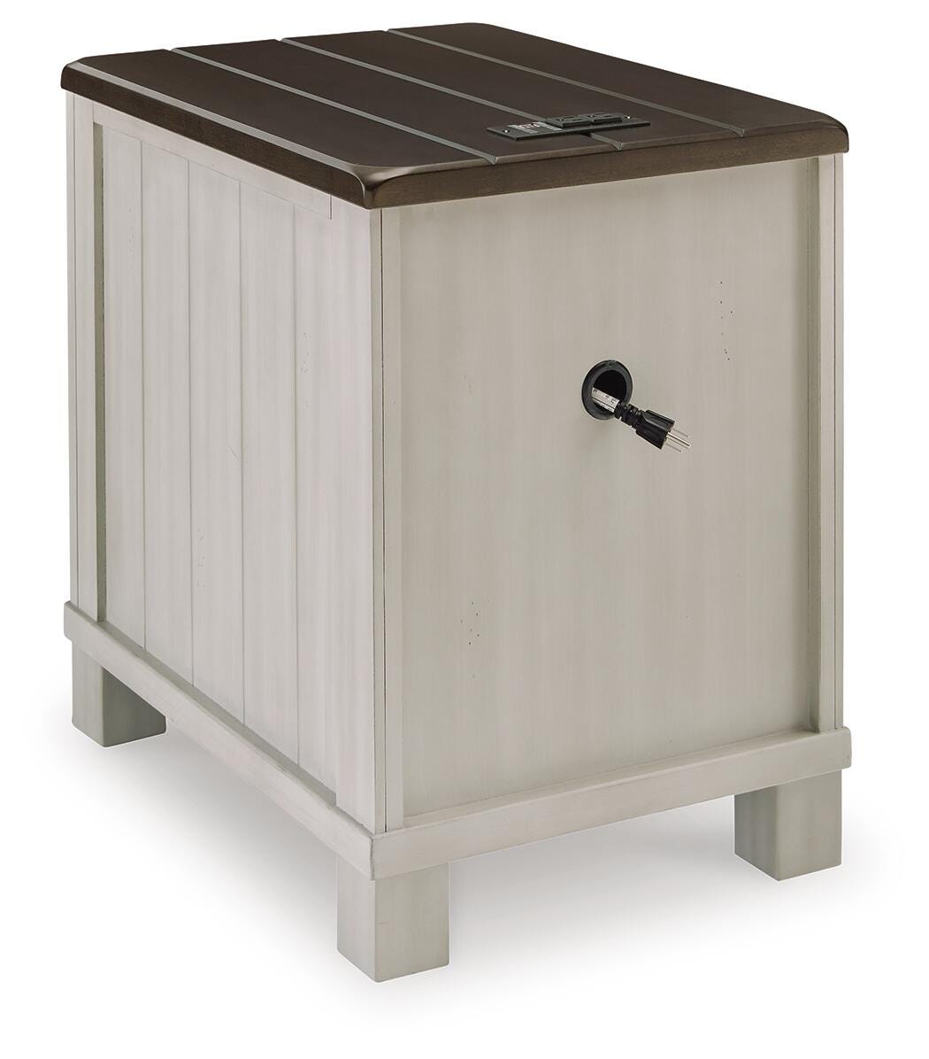 Darborn Lift-top Coffee Table and 2 Chairside End Tables - Gray/Brown (T796-SI) - Image 11