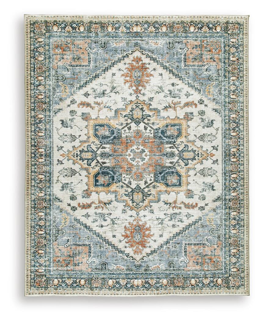 Wallney 76 X 96 Memory Foam Area Rug (R40749-SI)