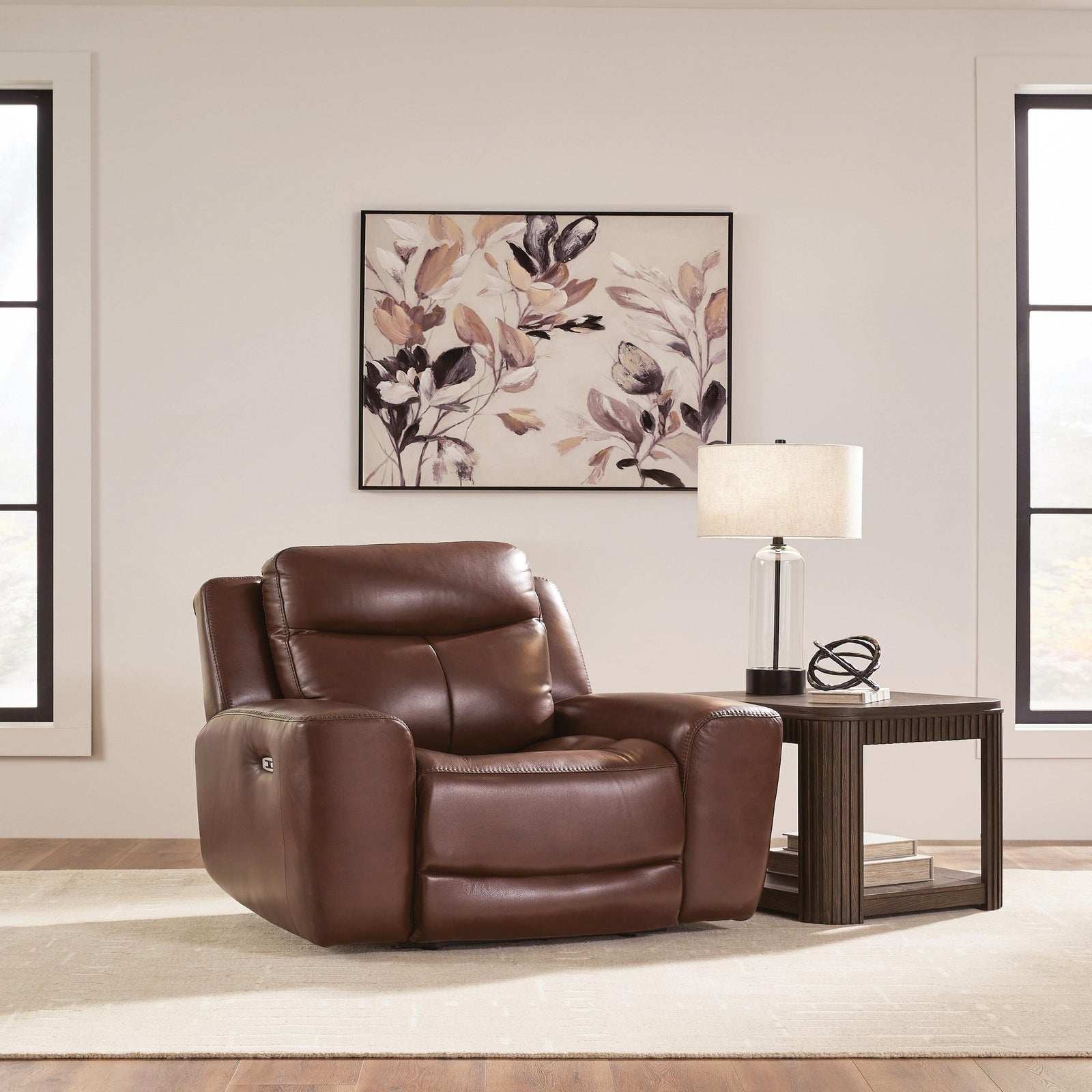 Bexhurst Power Reclining Loveseat with Console (PCU12102-SI) - Image 7