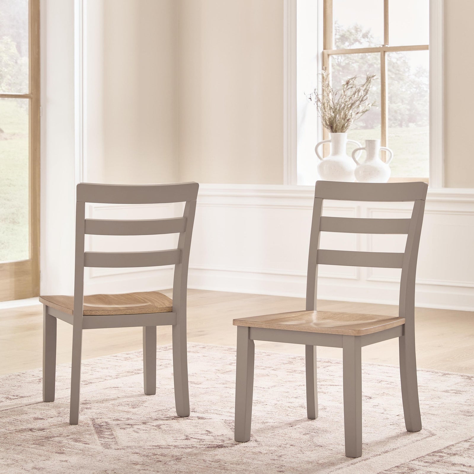 Harperfeld Dining Chair (Set of 2) (PCD403-SI) - Image 6
