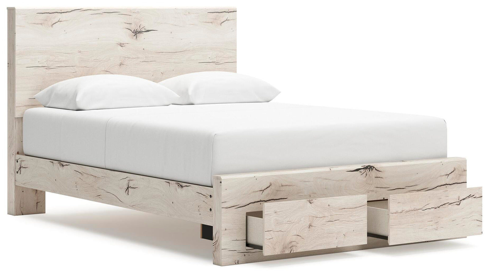 Lawroy Panel Storage Bed - Light Natural (B2310-SI) - Image 2