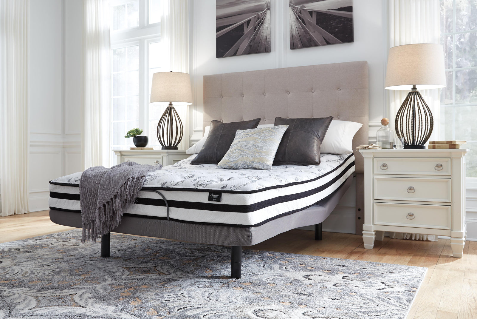 8 Inch Chime Innerspring King Mattress in a Box (M695-SI) - Image 17