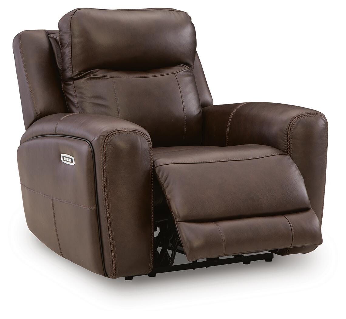 Gravier Power Reclining Loveseat with Console (U13301-SI) - Image 3