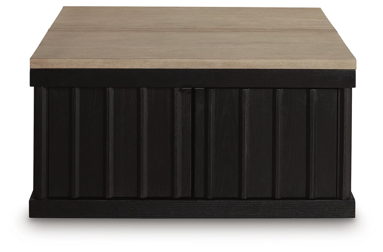 Rylandyn Lift-Top Coffee Table - Black/Light Brown (T721-SI) - Image 4