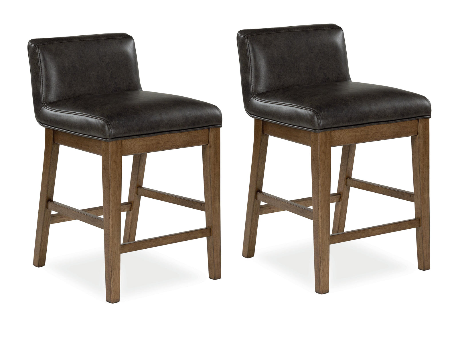 Cabalynn Counter Height Barstool (Set of 2) (D974-SI)