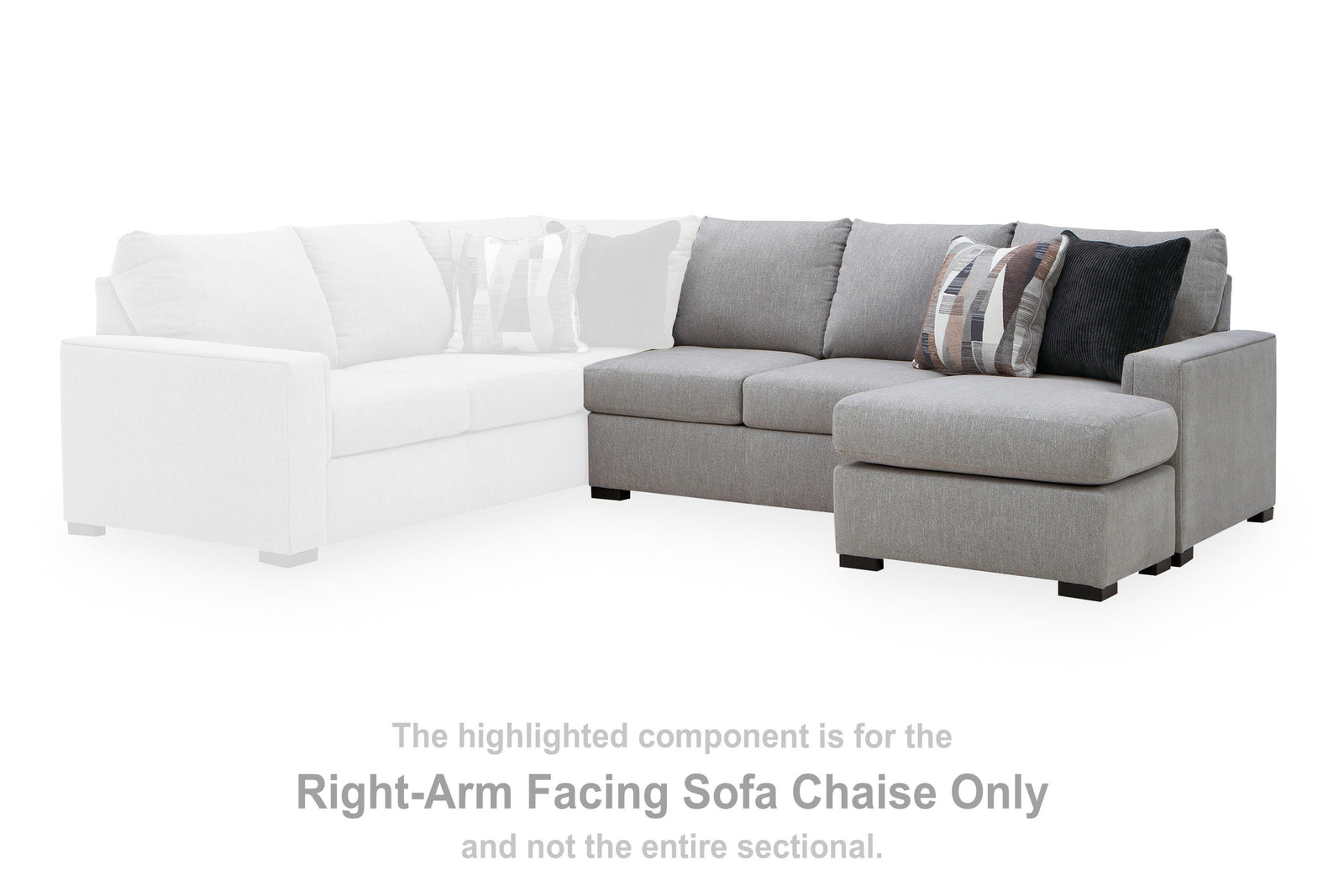 Lakepoint Right-Arm Facing Sofa with Corner Wedge (66804-SI) - Image 13