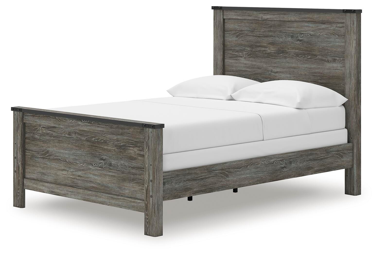 Frandern Panel Bed, Dresser and Mirror (B4480-SI) - Image 15