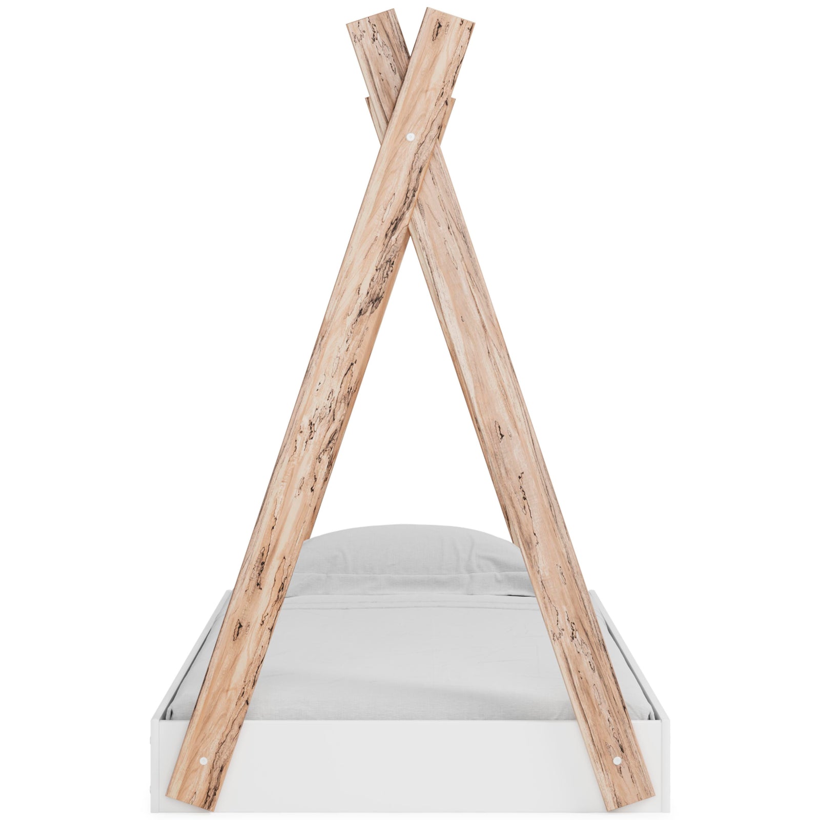 Piperton Tent Complete Bed in Box (Youth) - Two-tone Brown/White (EB1221-SI) - Image 10