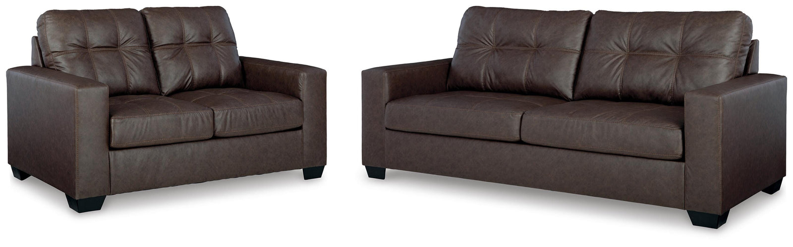Barlin Mills Sofa and Loveseat (17003-SI)