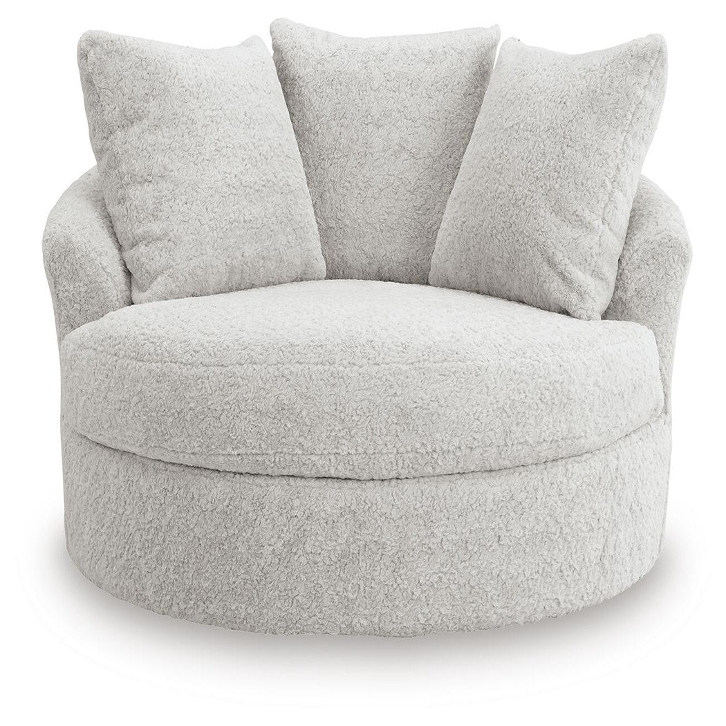 Cuddle Plush Oversized Armless Chaise (PC59106-SI) - Image 11