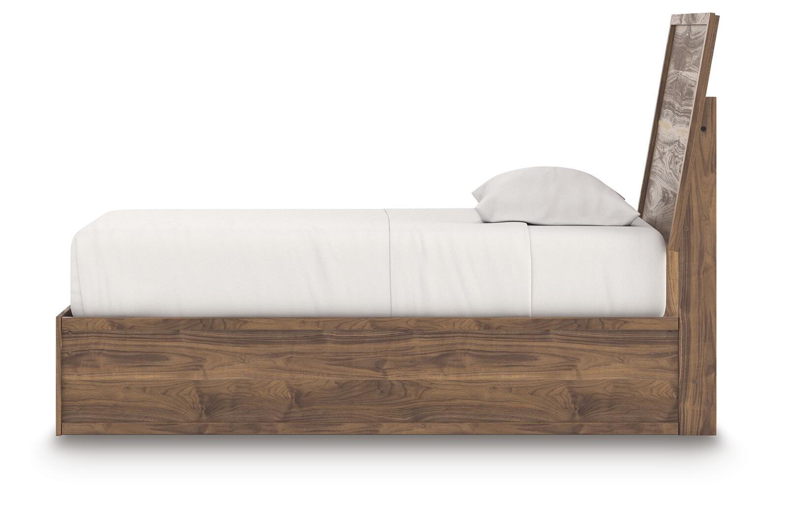 Chirason Twin Panel Platform Bed, Dresser and Mirror (PCB3367-SI) - Image 13