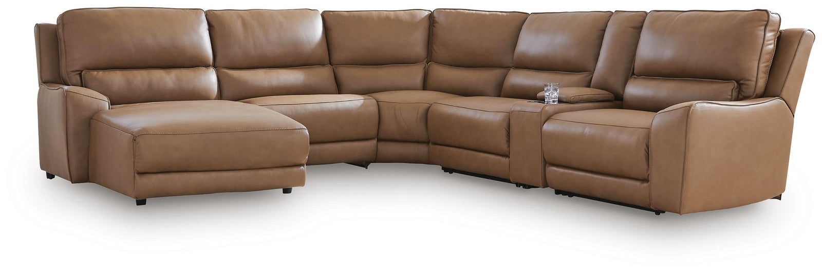 DeepWakes 6-Piece Power Reclining Sectional with Chaise (PCU62606-SI)