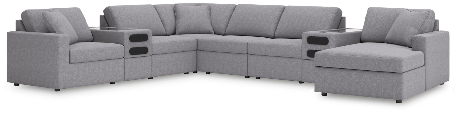Modmax 8-Piece Sectional with Audio System and Chaise (92104-SI)