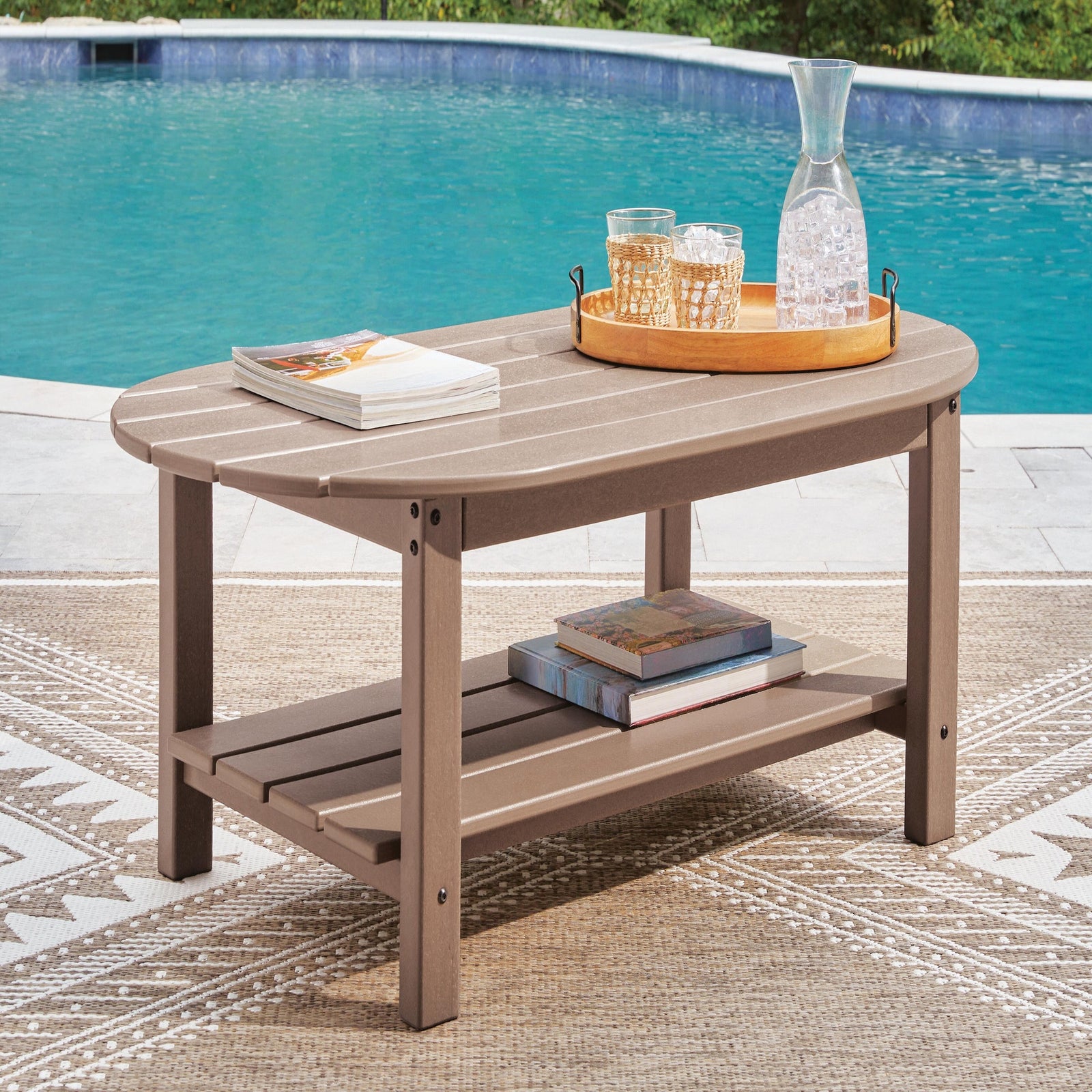 Grover Beach Outdoor Sofa with Cushion (PCP422-SI) - Image 11