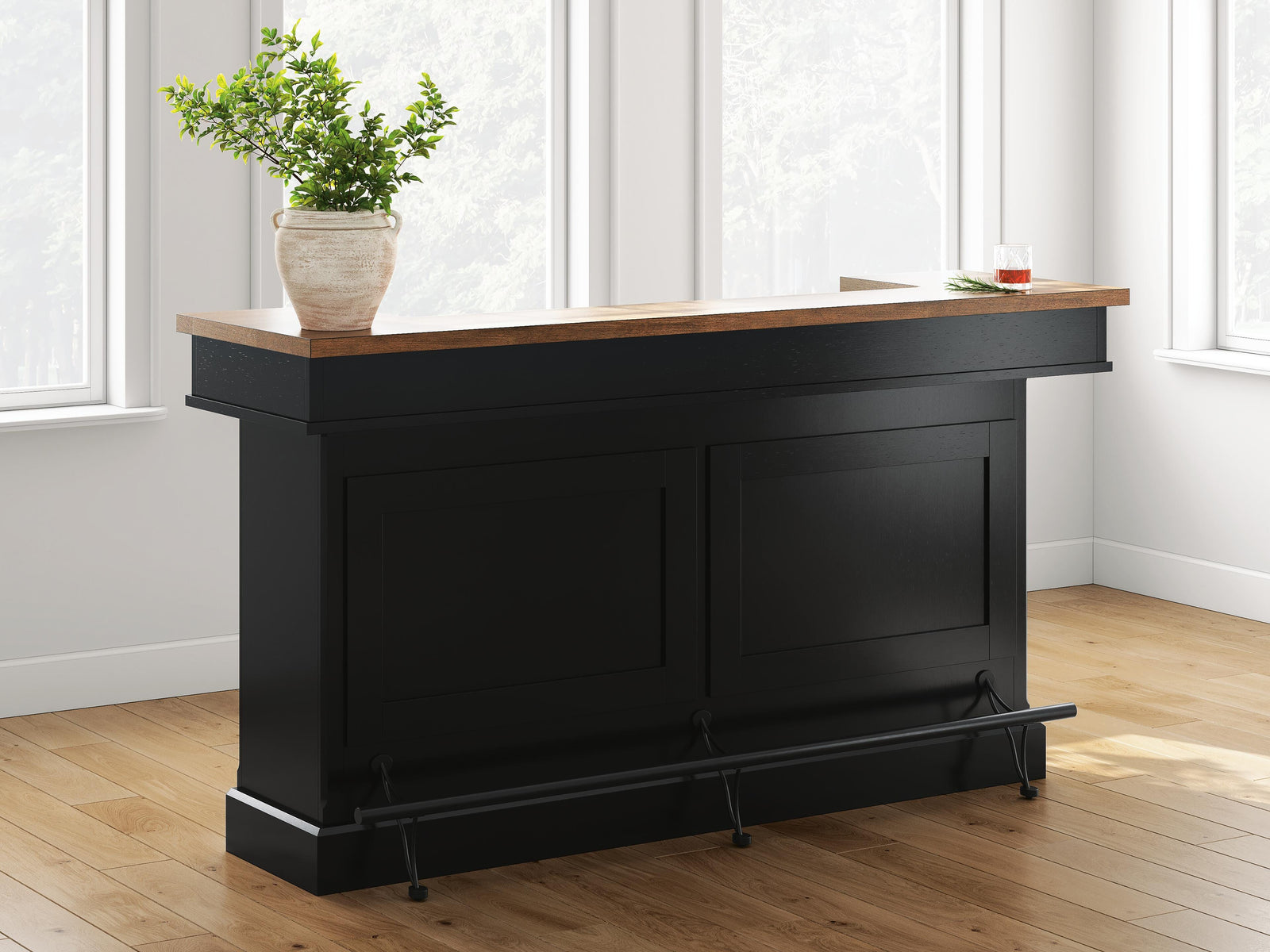 Wildenauer Bar Table and 4 Barstools (D634-SI) - Image 14