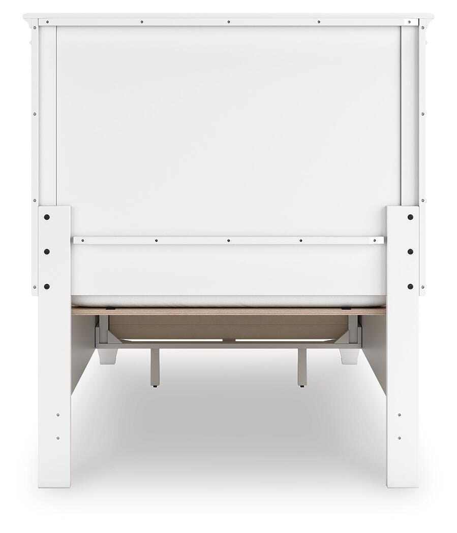 Fortman Panel Storage Bed (Youth) - White (B680-SI) - Image 7