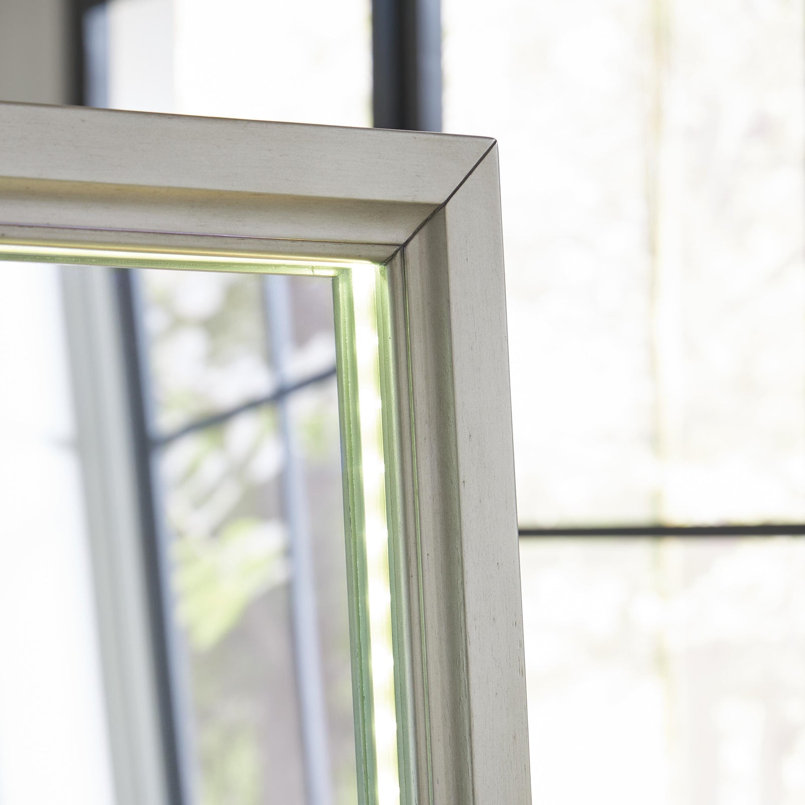 Evesen Floor Standing Mirror/Storage (A8010380-SI) - Image 28